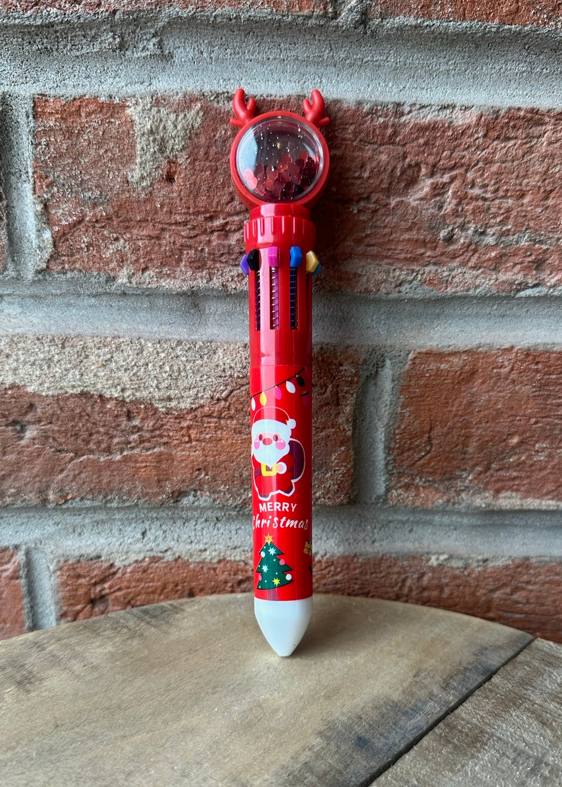 Reindeer Glitter Pen