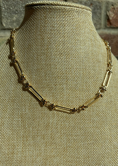 Oval Chain Link Necklace