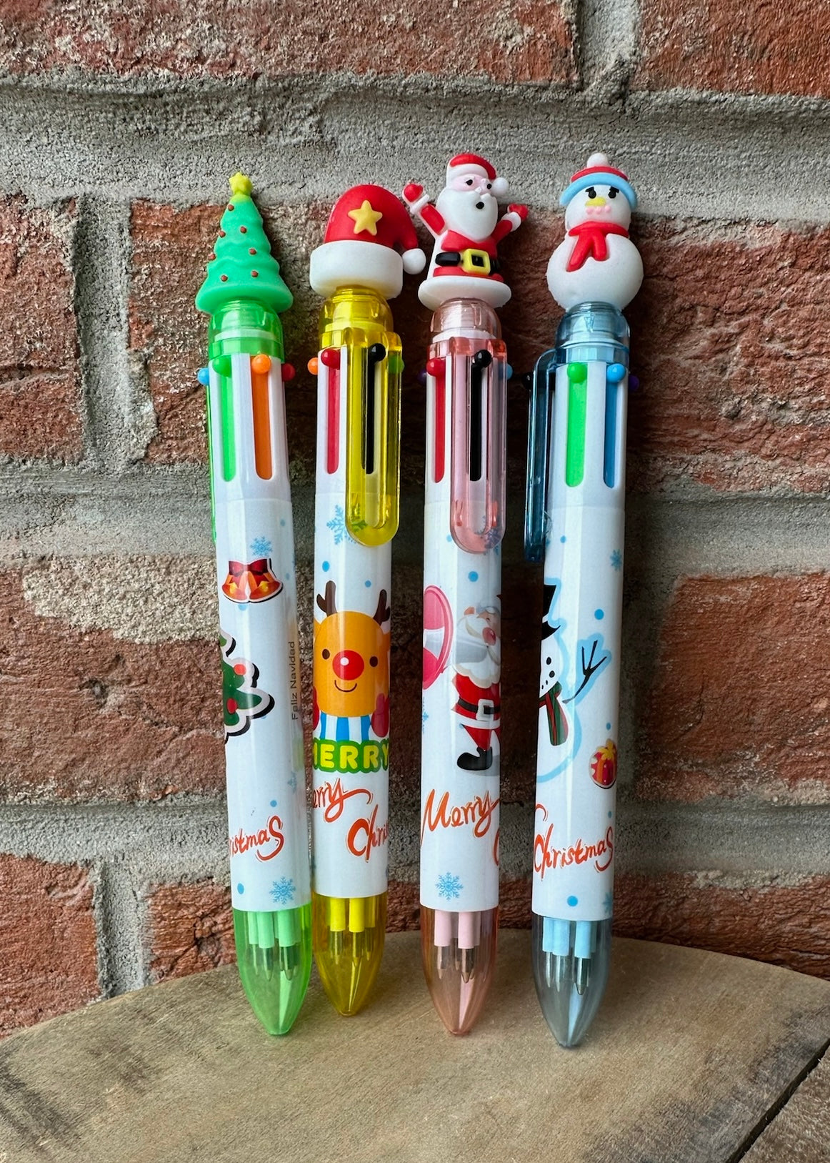 Multi Color Christmas Ballpoint Pen