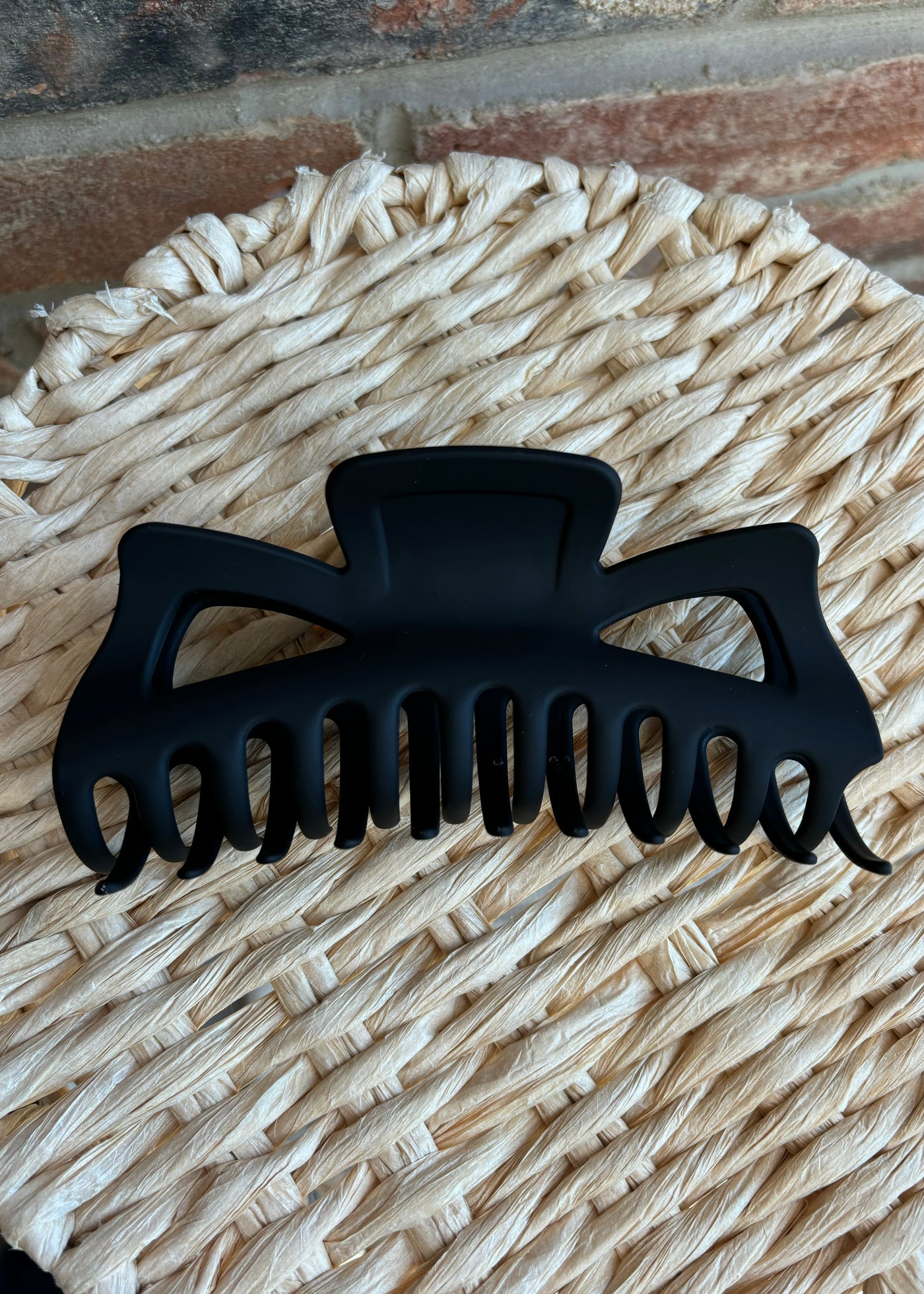 Extra Large Acrylic Bow Claw Clips