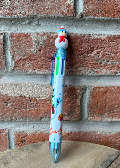 Multi Color Christmas Ballpoint Pen