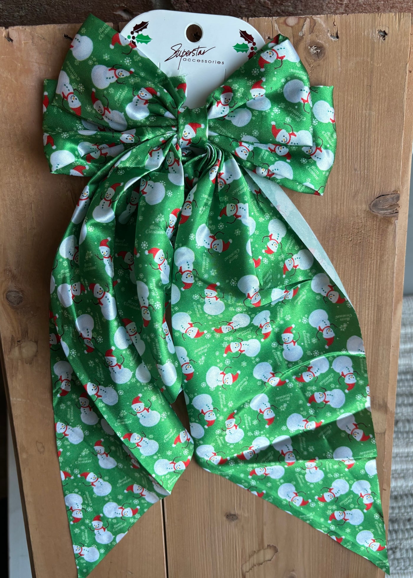 Long Christmas Bow