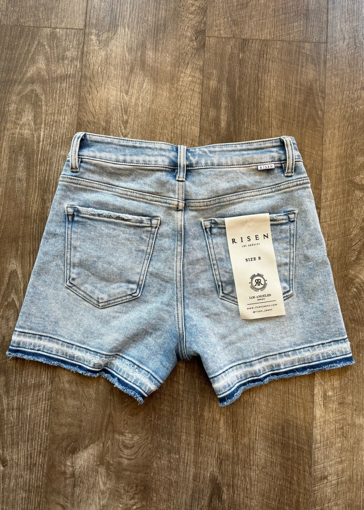 Favorite Option Denim Shorts- Light