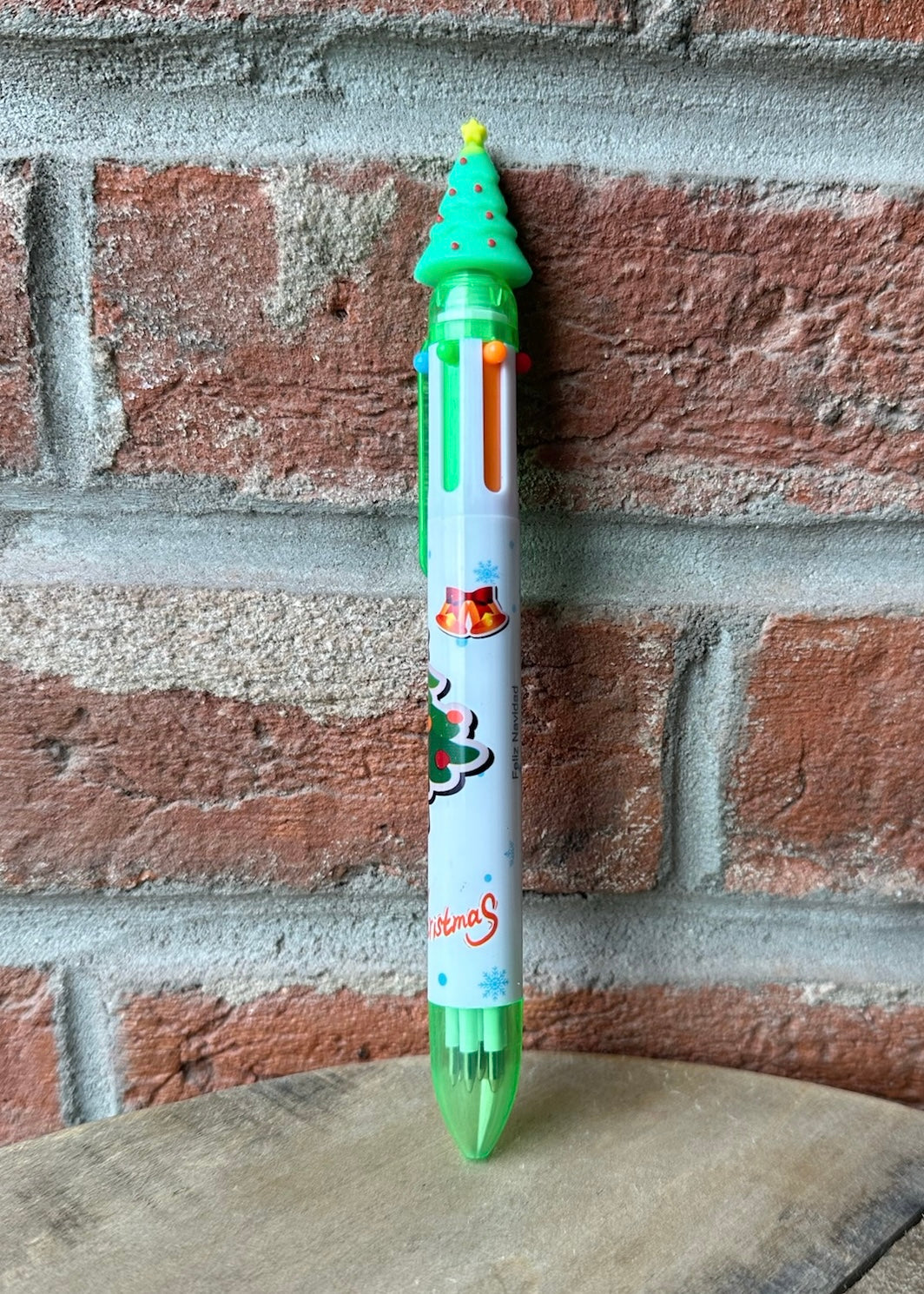 Multi Color Christmas Ballpoint Pen